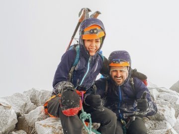 Conquistando o cume do vulcão Illiniza Norte