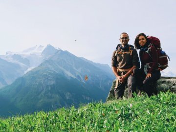 Trekking pela Walkers Haute Route - Dia 3