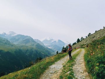 Trekking pela Walker's Haute Route - Dia 4