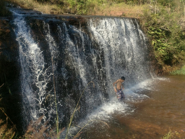 Cachoeira no Rio Ligeiro