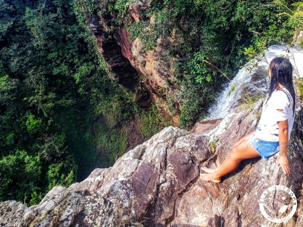 Cachoeira Véu de Noiva • 86m • Chapada dos Guimarães • MT 