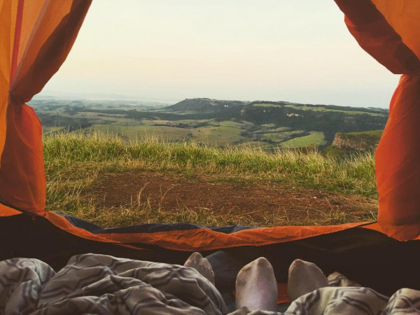 Acampamento no Morro do Fogão - Itirapina/Sp
