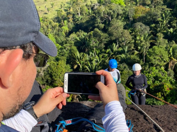 Rapel na Pedra da 421