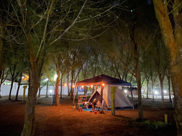 Acampando com o meu filho Ben de 3 anos