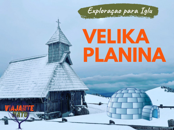 Hiking de Exploração onde fazer um Iglu