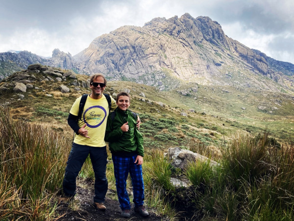 Circuito 5 Lagos, Pedra do Altar e meu filho Pedro