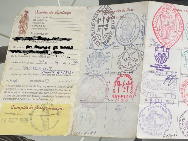 Caminho de Santiago de Compostela - Caminho Francês (1999)