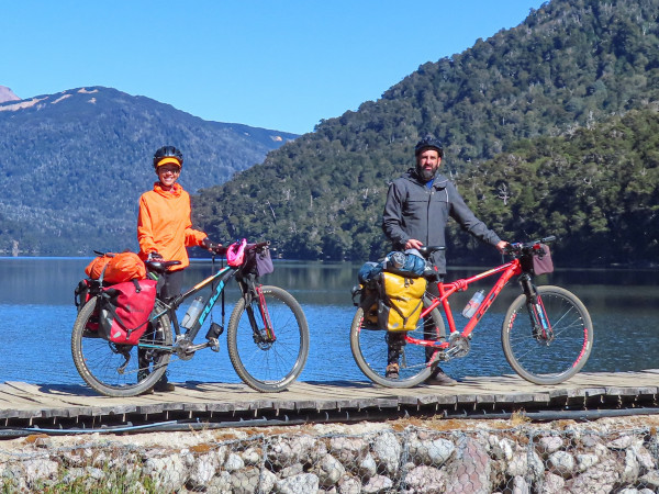 Cicloviagem pela rota dos sete lagos na Argentina